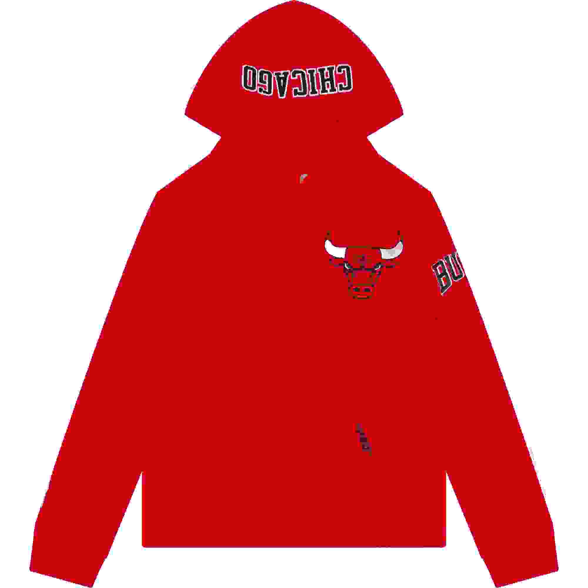 Pro Standard Chicago Bulls Classic Fleece Pullover Big Kids' Red Hoodie